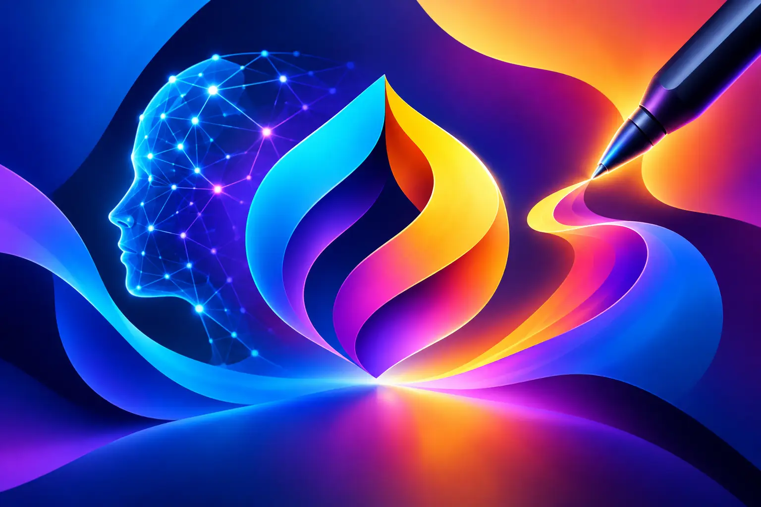 تصميم شعار بالذكاء الاصطناعي لهوية جاهزة